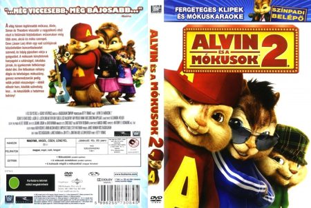 Alvin és a mókusok 2. (1DVD) (nagyon karcos példány)