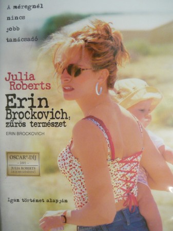 Erin Brockovich - Zűrös természet (1DVD) (Erin Brockovich, 2000) (Oscar-díj) (fotó csak reklám)
