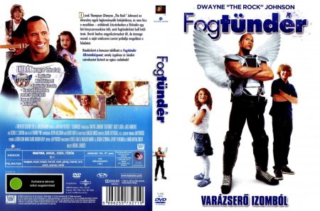 Fogtündér (2010 - Tooth Fairy) (1DVD) (Dwayne Johnson) (nagyon karcos lemez) (könyvtári példány) (borítón pecsét, matricák jelzésekkel)