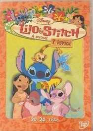 Lilo és Stitch A sorozat 7. lemez( 25-28.rész) (1DVD) (Disney) (2005) (kissé karcos példány)