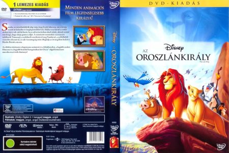 Oroszlánkirály 1., Az (1DVD) (Disney) (Oscar-díj)