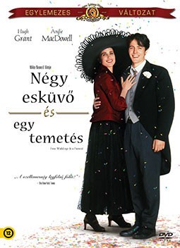 Négy esküvő és egy temetés (1DVD) (szinkron) 