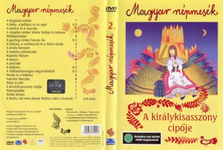 Magyar népmesék 2. - A királykisasszony cipője (1DVD) (Mokép kiadás)