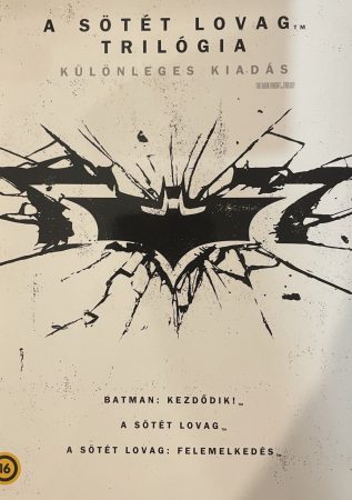 Sötét lovag trilógia, A -   S sötét lovag / A Sötét lovag: Felemelkedés / A Sötét lovag Trilógia extrák / Batman: Kezdődik (4DVD) Különleges kiadás 