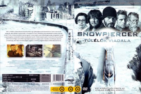 Snowpiercer – Túlélők viadala (1DVD) (karcos példány) (könyvtári példány) (borítón pecsét, matricák jelzésekkel)