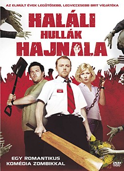 Haláli hullák hajnala (2004 - Shaun Of The Dead) (1DVD) (Simon Pegg - Nick Frost) (Mirax kiadás) (fotó csak reklám) (kissé karcos példány)