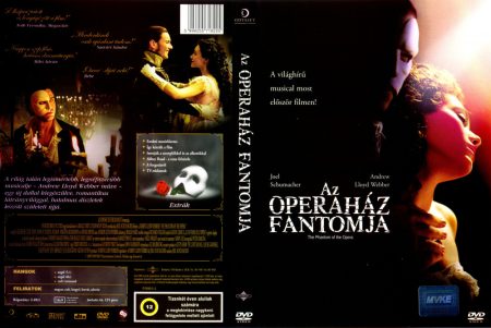 Operaház fantomja, Az (2004) (1DVD) (Andrew Lloyd Webber - Gerard Butler) (felirat) /kissé karcos példány/