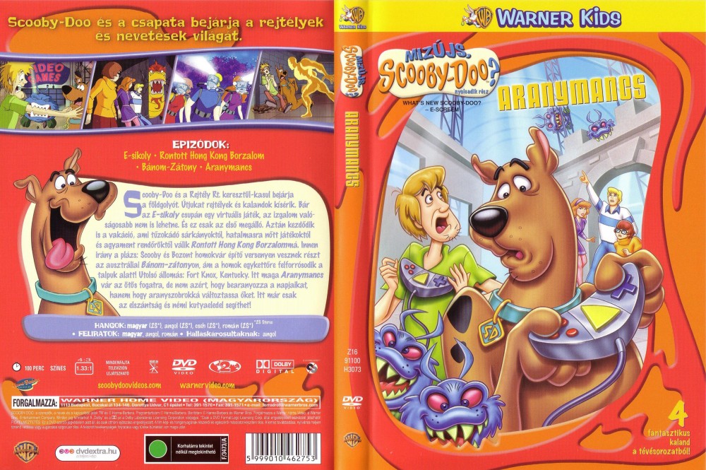 Scooby Doo Aranymancs 1dvd Mizujs Scooby Doo Gyujtemeny