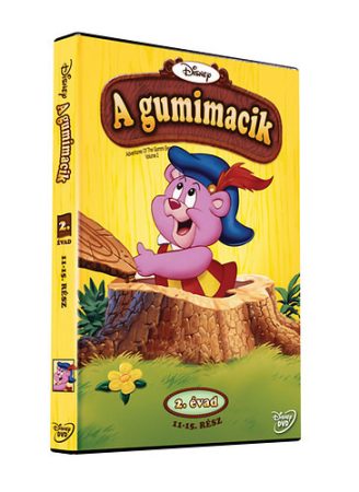  Gumimacik, A 2. évad 11-15. rész (1DVD) (1985) (karcos)