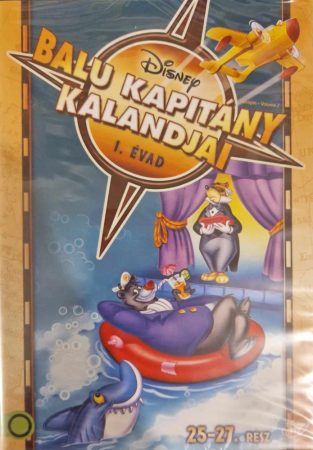 Disney: Balu Kapitány Kalandjai - 1. évad 25-27. rész (1DVD) (1990)