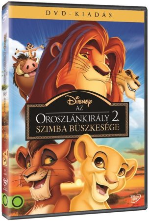 Oroszlánkirály 2., Az - Szimba büszkesége (1DVD) (Disney) (Pro Video kiadás) (kissé karcos példány)