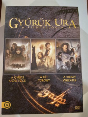 Gyűrűk Ura 1-3. A  - a filmtrilógia ( 3 DVD  díszbobozban)