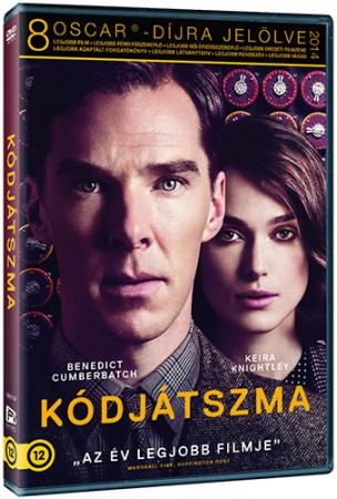 Kódjátszma (2014) (1DVD) (Benedict Cumberbatch) (Alan Turing életrajzi film) (kissé karcos példány)