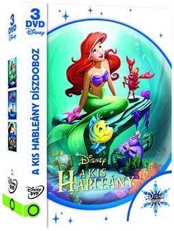 A kis hableány 1.2.3. Díszdoboz (3DVD Box) (Disney) 