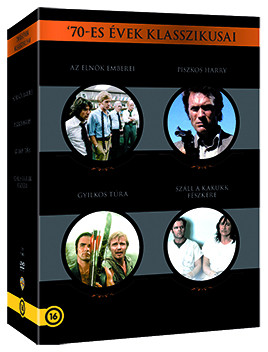 Elnök emberei, Az / Piszkos Harry / Gyilkos túra / Száll a kakukk fészkére (4 DVD box) ('70-es évek klasszikusai - 4 filmes gyűjtemény) (Oscar-díj)