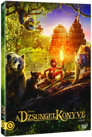 Dzsungel könyve, A (2016) (1DVD) (Jon Favreau) (nagyon karcos lemez) (könyvtári példány) (borítón pecsét, matricák jelzésekkel)