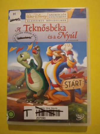 A TEKNŐSBÉKA ÉS A NYÚL ( DVD)  (Walt Disney)  (a lemezen és a borítón könyvtári jelzések)