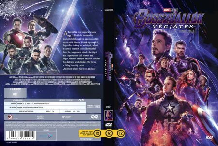 Bosszúállók 4. - Végjáték (1DVD) (Avengers: Endgame (2019)) (Marvel) 