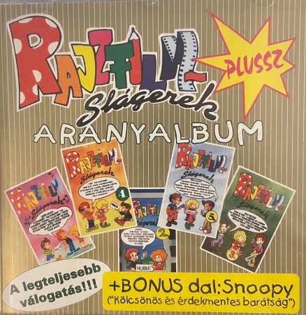 Rajzfilm slágerek plussz - Aranyalbum (1CD) (1996)