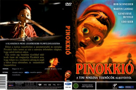 Pinokkió (1996) (1DVD) (Rob Schneider) (élőszereplős)