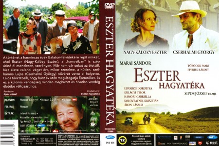 Eszter hagyatéka (1DVD) (Nagy-Kálózy Eszter - Sipos József - Márai Sándor)  