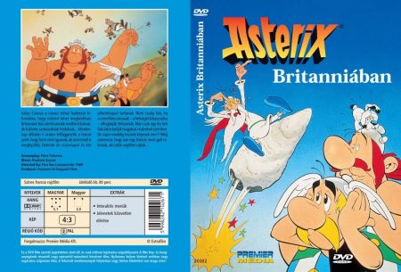 Asterix Britanniában (1DVD) (kissé karcos példány)  ( a fotó csak reklám !!! )  papírtokos 