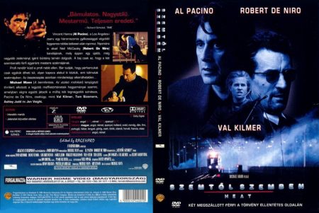 Szemtől szemben (1995 - Heat) (1DVD) (Al Pacino - Robert De Niro) (felirat)( pattintótokos )