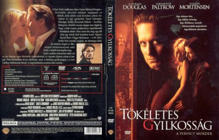 Tökéletes gyilkosság (1DVD) (A Perfect Murder) (Michael Douglas) (Warner kiadás) (felirat) 