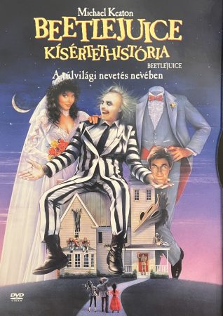 Beetlejuice – Kísértethistória (1DVD) (1988)  (feliratos) (fotó csak reklám) (pattintótokos)