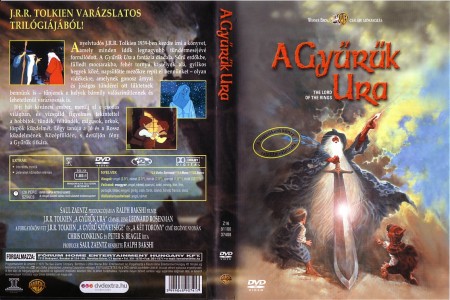 Gyűrűk Ura, A (1978)  (animációs film)   (1DVD) (Ralph Bakshi) (Warner, pattintótokos) 