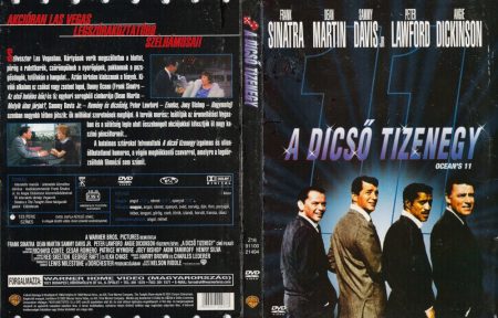 Dicső tizenegy, A (1960 - Ocean's Eleven) (1DVD) (Frank Sinatra - Dean Martin) (feliratos)