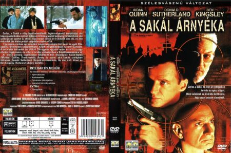 Sakál árnyéka, A (1997 - The Assignment) (1DVD) (Aidan Quinn) (Warner Home Video kiadás) ( a borító csak reklám !!! )  angol kiadás