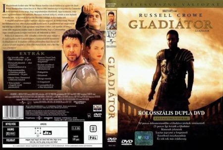 Gladiátor (2000 - Gladiator) (2DVD) (mozi változat) (extra változat) (Russell Crowe) (Oscar-díj) (felirat)