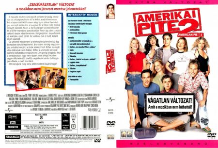 Amerikai pite 2. (1DVD) (vágatlan változat) (Warner Home Video kiadás) 