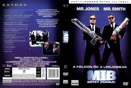 Men In Black 1. - Sötét zsaruk 1. (2DVD) (extra változat) (Warner Home Video kiadás)