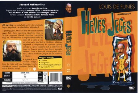 Heves jeges (1DVD) (Louis De Funés) ((könytári példány) (borítón és a lemezen pecsét, illetve borítón matricák jelzésekkel)