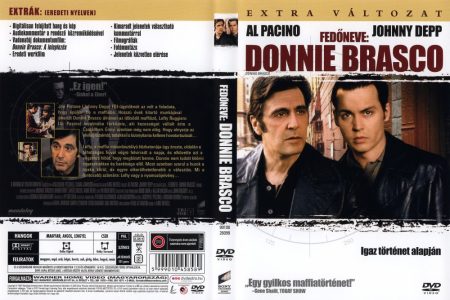 Fedőneve: Donnie Brasco (1DVD) (Warner Home Video kiadás) (karcos példány)