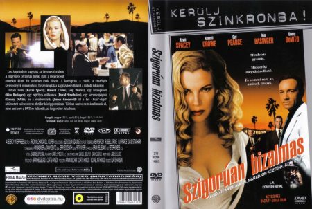 Szigorúan bizalmas (1997 - L.A. Confidential) (1DVD) (Kevin Spacey - Kim Basinger) (Kerülj szinkronba! kiadás) (Oscar-díj) (Warner Home Video kiadás)