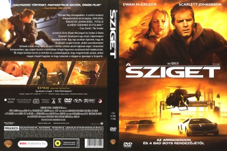 Sziget, A (2005 - The Island) (1DVD) (Ewan McGregor - Michael Bay) (új, fóliás példány)