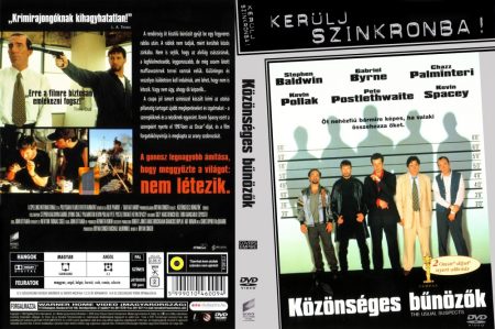 Közönséges bűnözők (1DVD) (Kevin Spacey) (Oscar-díj) (Kerülj szinkronba! kiadás) (fotó csak reklám)