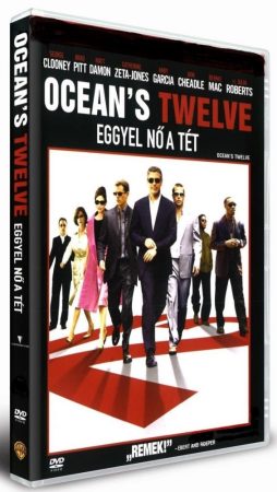 Oceans Twelve - Eggyel nő a tét (1DVD) (Oceans Twelve, 2004)  (használt, karcos példány)