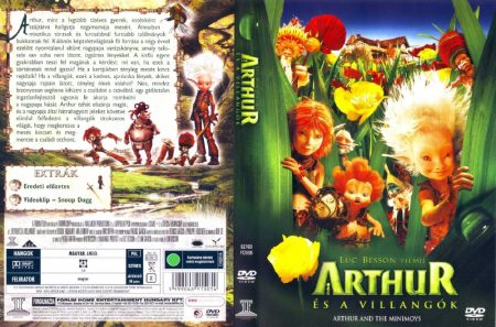 Arthur 1. - Arthur és a villangók (1DVD) (Fórum Home Entertainment Hungary kiadás) 