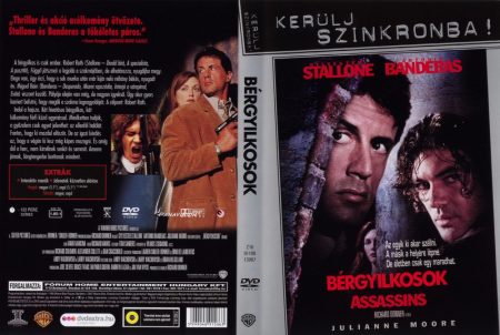 Bérgyilkosok (1DVD) (Assassins, 1995) (Sylvester Stallone - Antonio Banderas) (Kerülj szinkronba! kiadás) (fotó csak reklám)