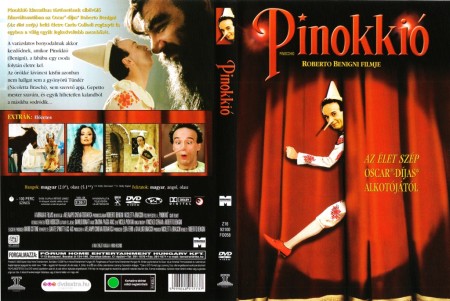 Pinokkió (2002) (1DVD) (Roberto Benigni) (nagyon karcos példány)