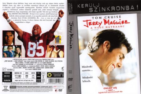 Jerry Maguire - A nagy hátraarc (1DVD) (Kerülj szinkronba! kiadás) (Oscar-díj) (fotó csak reklám)