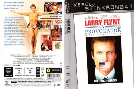 Larry Flynt, a provokátor (1DVD) (Milos Forman - Woody Harrelson) (Larry Flynt életrajzi film) (Kerülj szinkronba! kiadás)