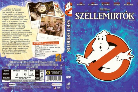 Szellemirtók 1. (1984) (1DVD) (Fórum Home Entertainment Hungary kiadás) (szinkron) (fotó csak reklám)