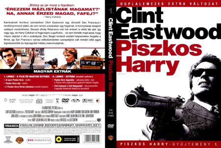 Piszkos Harry (2DVD) (extra változat) (Piszkos Harry gyűjtemény 1.) (szinkron)(KARCOS LEMEZEK) (könyvtári példány) (borítón pecsét, matricák jelzésekkel)