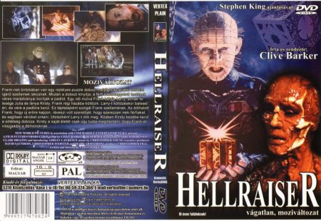 Hellraiser 1. (1DVD) (Clive Barker) (Vertex Plain kiadás)