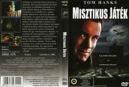 Misztikus játék / Angyalok és sárkányok (1982 - Mazes And Monsters) (1DVD) (Tom Hanks)